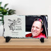 Forever In Our Hearts - Personalized Memorial Photo Slate Plaque