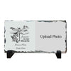 Forever In Our Hearts - Personalized Memorial Photo Slate Plaque