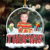2023 Kids Custom Christmas Names - Personalized Acrylic Photo Ornament