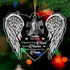 Custom Photo A Big Piece Of My Heart Lives In Heaven - Memorial Personalized Custom Ornament - Acrylic Custom Shaped - Christmas Gift, Sympathy Gift For Family Members