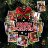 Custom Photo Family Forever - Family Personalized Custom Ornament - Acrylic Custom Shaped - Christmas Gift For Family Members, Siblings