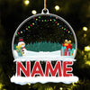 2023 Kids Custom Christmas Names - Personalized Acrylic Photo Ornament