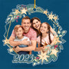 Custom Photo Wonderful Moments - Family Personalized Custom Ornament - Acrylic Custom Shaped - Christmas Gift For Family Members