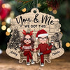 Couple We Got This Personalized Christmas Wooden Ornament