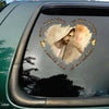 Memorial Gift, Upload Photo God Has You In His Arms, I Have You In My Heart Personalized Decal