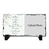 Goodbyes are Not Forever - Personalized Memorial Photo Slate Plaque