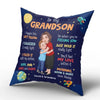 Grandma Hugging Grandkid To My Granddaughter Grandson Gift For Grandchildren Personalized Pillow