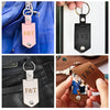 Custom Photo Drive Safe - Gift For Couples - Personalized Leather Photo Keychain