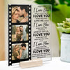 Custom Photo I Found The One Whom My Soul Loves - Couple Personalized Custom Rectangle Shaped Acrylic Plaque - Gift For Husband Wife, Anniversary