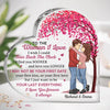 Just Want To Be Your Last Everything - Couple Personalized Custom Heart Shaped Acrylic Plaque - Gift For Husband Wife, Anniversary