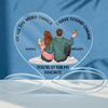 Of All The Weird Things - Anniversary, Loving Gift For Spouse, Couples, Husband, Wife - Personalized Heart Infinity Shaped Acrylic Plaque