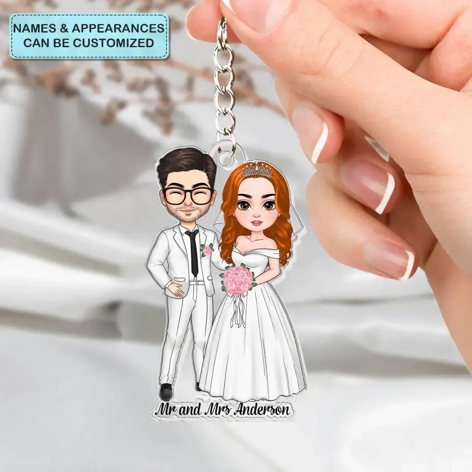 We Got This - Personalized Custom Acrylic Keychain - Valentine's Day Gift For Couple, Wife, Husband, Boyfriend, Girlfriend CLA0DM019