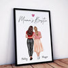 Everything I Am Is Because Of You Mother&#39;s Day Gift Personalized Poster
