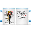 I Met You I Like You Couple Hugging Kissing Gifts by Occupation Gift For Her Gift For Him Firefighter, Nurse, Police Officer Personalized Mug