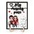 My Missing Piece Couple Sitting On Bench Valentine‘s Day Gift For Her Gift For Him Personalized 2-Layer Wooden Plaque