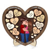 Doll Couple Kissing In Heart Reasons Why I Love You, Valentine&#39;s Day Gift For Him, For Her