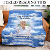 In Loving Memories Custom Photo Blanket Memorial