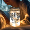 Custom Photo God Has You In His Arms - Memorial Personalized Custom Mason Jar Light - Sympathy Gift For Family Members