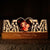 MOM Flowers Mom Hugging Kid Personalized LED Night Light, Gift For Mom