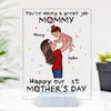 Happy 1st Mother&#39;s Day Mom And Kids, Gift For Mom-Personalized Acrylic Plaque