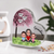 Grandma & Grandkids Sitting Under Tree-Personalized Custom Heart Shaped Acrylic Plaque