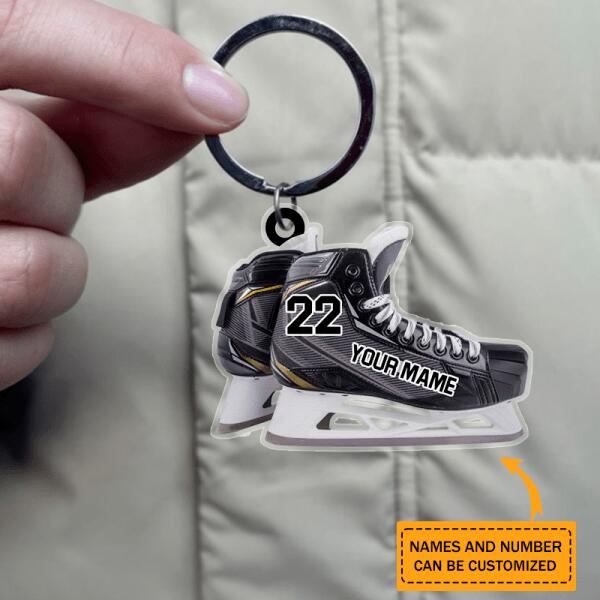 Personalized Gift Roller Skates Acrylic Keychain
