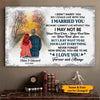I Didn&#39;t Marry You - Personalized Couple Sunset Canvas,Family Gift For Couple