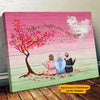 Personalized Grandma&amp;Mother&amp;Daughter Memorial Canvas - Christmas Gift For Daughter And Mother