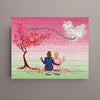 Personalized Grandma&amp;Mother&amp;Daughter Memorial Canvas - Christmas Gift For Daughter And Mother