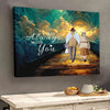 I Am Always With You - Personalized Canvas - Memorial Gift For Lover, Couple