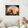 We Built The Life We Loved - Personalized Couple Wrapped Canvas - Valentine&#39;s Day Gift For Lover