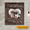 Dog&amp;Cat Memorial Gift - Personalized Wrapped Canvas - Memorial Gift For Pet Lovers