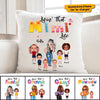 Livin‘ That Grandma Life Personalized Pillow Gift For Grandma