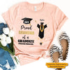 Proud Family Of A Graduate - Personalized Graduate T-Shirt Hoodie - Graduation Gift