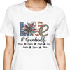 4th of July Grandma Shirt with Grandkids&#39; Names - Best Gift for Mother&#39;s Day