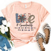 4th of July Grandma Shirt with Grandkids&#39; Names - Best Gift for Mother&#39;s Day
