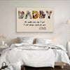 DADDY Custom Photo Canvas Gift, Father&#39;s Day Gift
