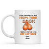 PERSONALIZED MUG: Perfect Father&#39;s Day Gift For Dad - Even Though I&#39;m Not From Your Sack I Know You Still Have My Back Tumbler