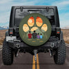 Let&#39;s Take A Trip - Family with Pet - Personalized Spare Tire Cover Custom Gift