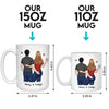 I Promise To Always Be By Your Side - Couple Personalized Custom Mug - Gift For Husband Wife, Anniversary