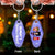 Grandma Tricks & Treats Kids Halloween Personalized Acrylic Keychain