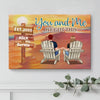 You and Me, We Got This - Personalized Wrapped Canvas - Old Couple, Young Couple