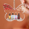 We&#39;re Always with You - Personalized Memorial Acrylic Keychain
