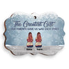The Greatest Gift Our Parents Gave Us Was Each Other - Personalized Custom Benelux Shaped Wood/Aluminum Christmas Gift