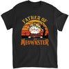 Father Of Meownsters - Cat Personalized Custom Unisex T-shirt, Hoodie, Sweatshirt - Halloween Gift For Pet Owners, Pet Lovers