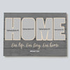 Our Life, Our Story, Our Home - Custom Personalized Canvas - Gift for Family