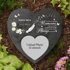 Custom Photo Your Love Is Still My Guide - Personalized Memorial Heart Shaped Stone - Sympathy Gift For Family Members
