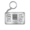 I&#39;ll Carry You With Me Until I See You Again - Custom Photo Memorial Personalized Aluminum Keychain - Sympathy Gift For Family Members