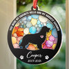 We&#39;ll Miss You For The Rest Of Ours - Memorial Personalized Custom Suncatcher Ornament - Acrylic Round Shaped - Sympathy Gift For Pet Owners, Pet Lovers
