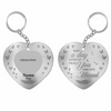 Custom Photo Not A Day Goes by that You are Not Missed - Commemorative Personalized Keychain - Sympathy Gift for Family Members